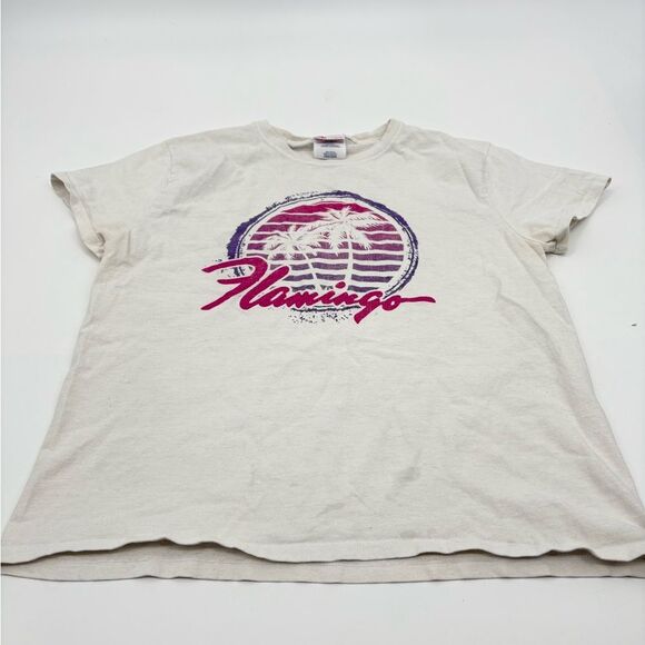 vintage and distressed Flamingo Graphic Tee | women’s medium - Picture 2 of 6